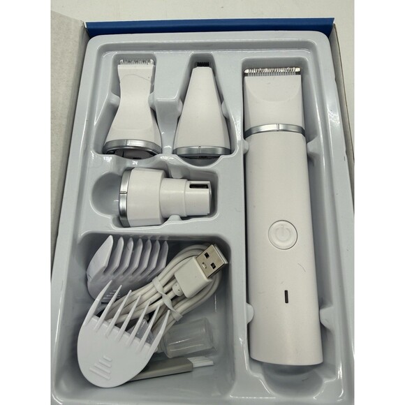 Dog Clippers Grooming Kit Hair Low Noise Paw Trimmer Rechargeable Cordless - Picture 12 of 12